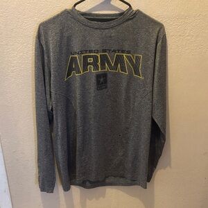 Gray United States Army Long Sleeve Shirt